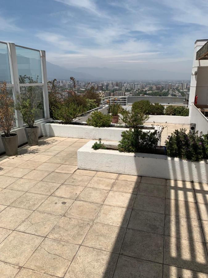Departamento Amoblado Providencia Appartement Santiago Buitenkant foto