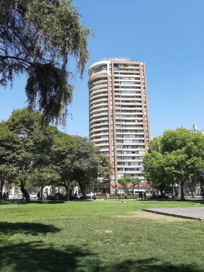 Departamento Amoblado Providencia Appartement Santiago Buitenkant foto